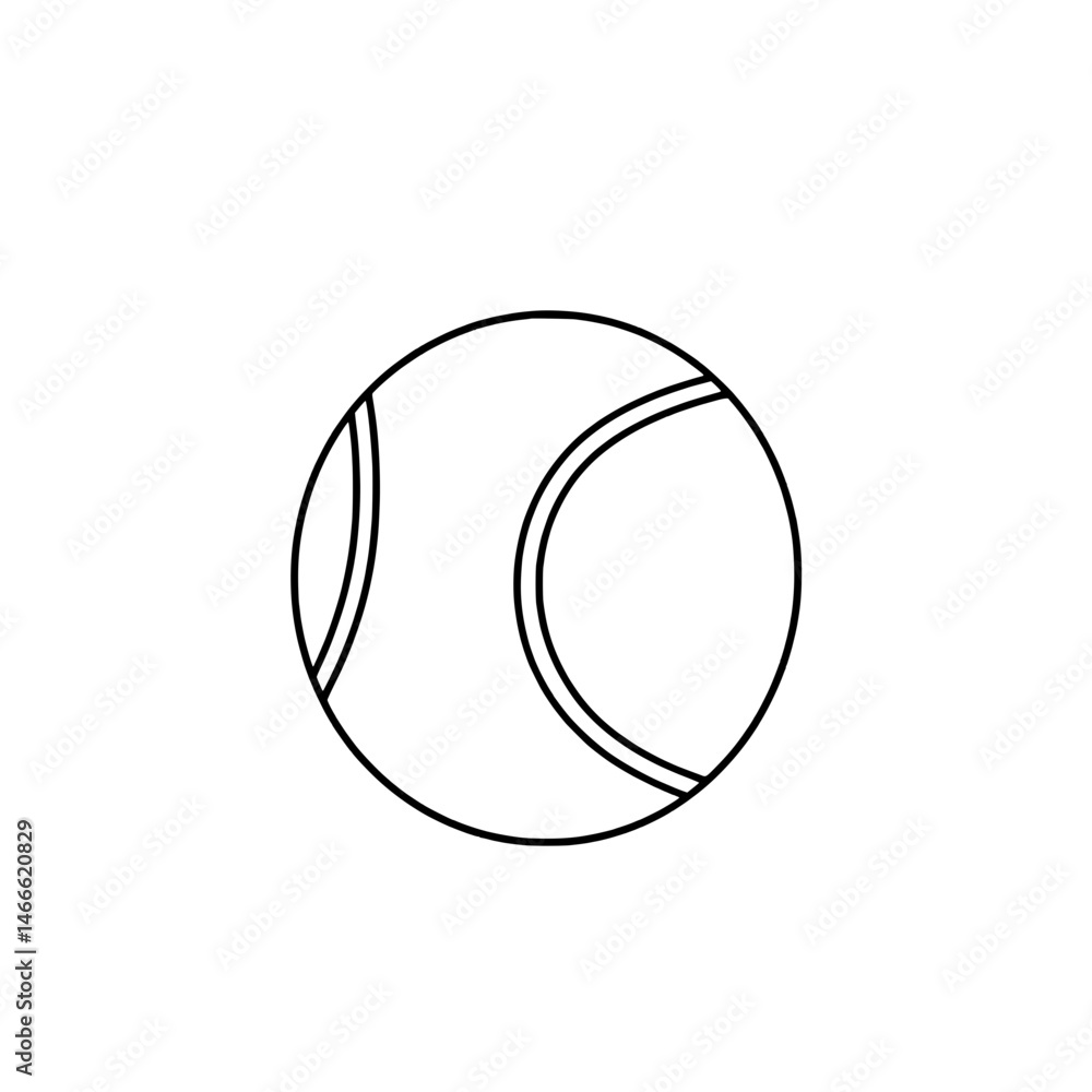 Tennis ball icon representing sports, competition, and athletic skill Tennis ball icon representing sports, competition, and athletic skill