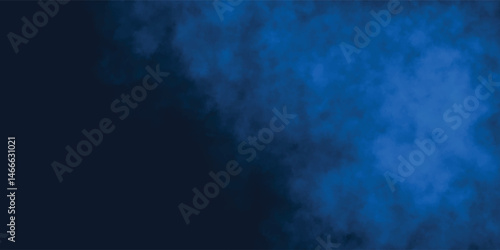 Modern Digital Art Texture with Blue Mist and Dark Vignette


