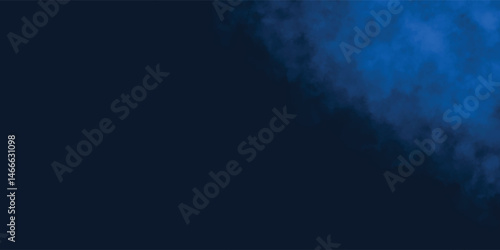 Fantasy-Inspired Blue Smoke Background with Gentle Fog Motion

