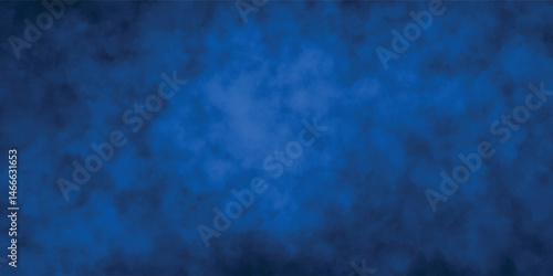Elegant Blue and Black Misty Texture with a Soft Hazy Look

