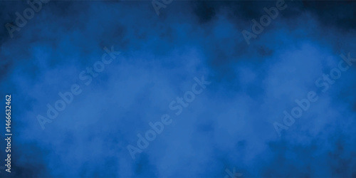Smooth Blue Foggy Overlay with Black Gradient for Dreamlike Effects

