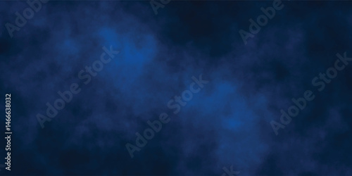 Smooth Blue Cloud Overlay with a Dark Artistic Gradient

