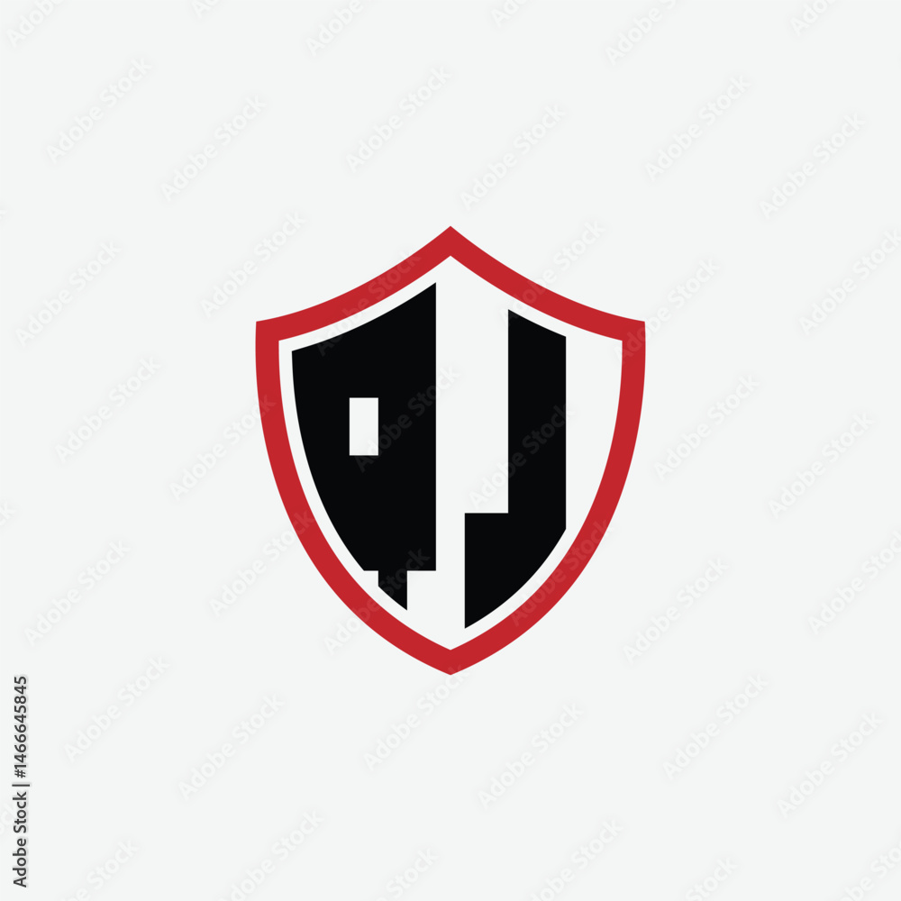 749 shield logo shape letter alphabet educational learning Q J 749 shield logo shape letter alphabet educational learning Q J