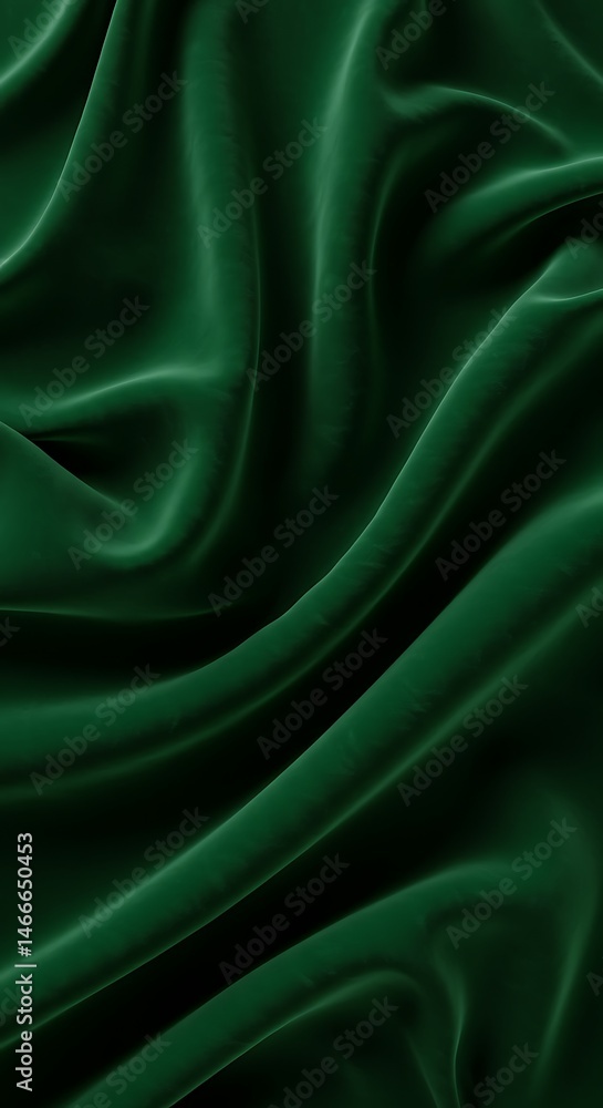 Fototapeta premium Emerald Enigma