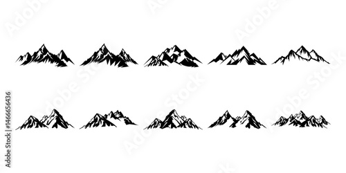 Mountain Range Icon