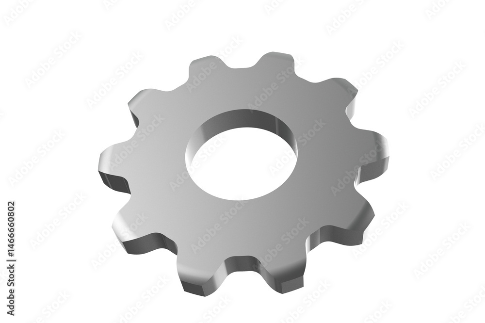 3D Rendering of a Metal Cogwheel with Teeth and Central Hole Industrial Steel Gear for Mechanical Systems and Power Transmission for Machinery and Engineering on a PNG Transparent Background 3D Rendering of a Metal Cogwheel with Teeth and Central Hole Industrial Steel Gear for Mechanical Systems and Power Transmission for Machinery and Engineering on a PNG Transparent Background