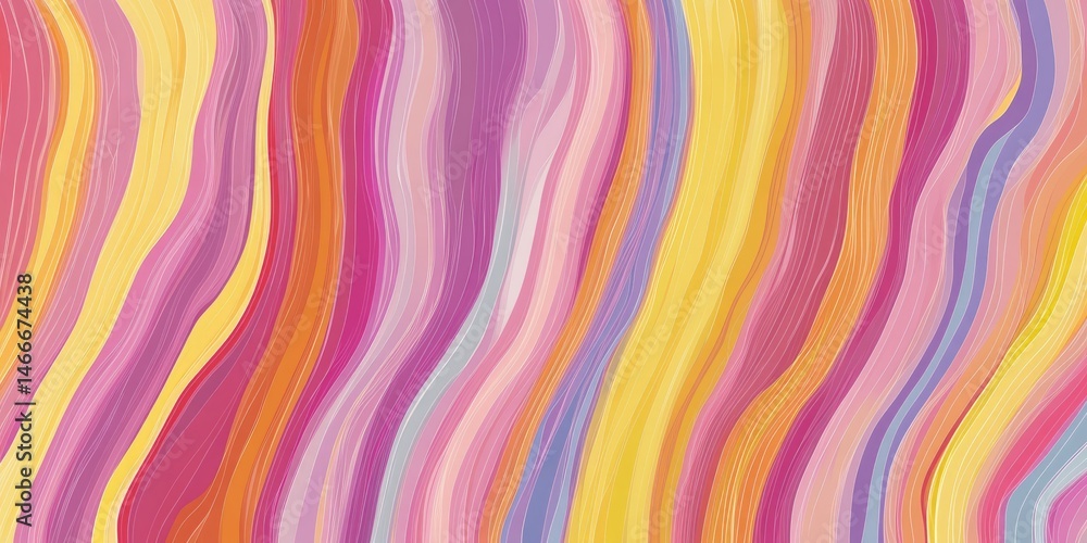 Candy Swirl Abstract Colorful with wavy lines in a vibrant background. Candy Swirl Abstract Colorful with wavy lines in a vibrant background.