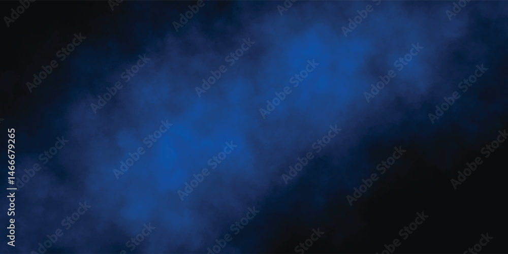 Fototapeta premium Subtle Blue Cloud Texture with Gentle Dark Mist Effects