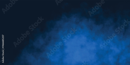 Mysterious Blue Cloud Texture with Digital Shadow Accents

