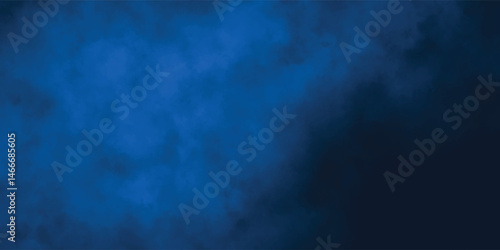 Deep Fog Texture with Blue Highlights and Black Mist Overlay

