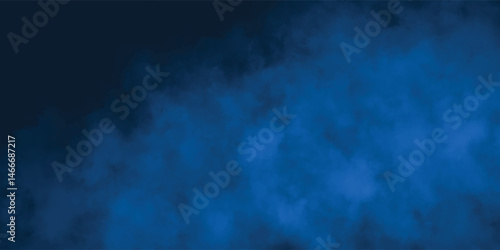 Blue Mist and Smoke Background with Smooth Textural Depth

