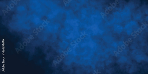 Subtle Blue Mist Texture with Abstract Dark Shadows and Depth

