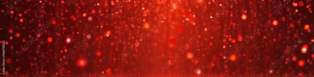 Abstract red bokeh with shimmering glitter, festive Christmas backdrop, shimmering, festive background Abstract red bokeh with shimmering glitter, festive Christmas backdrop, shimmering, festive background