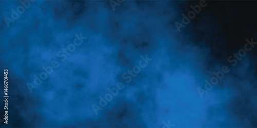 Dreamy Blue Mist and Shadow Overlay for Atmospheric Visual Design

