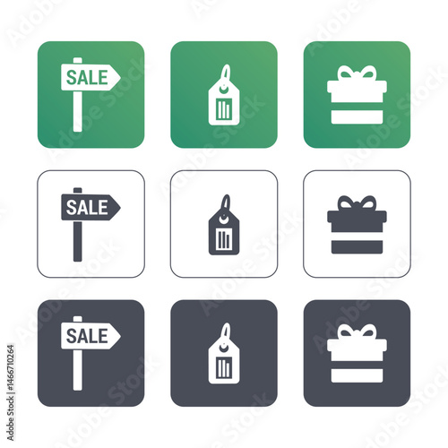 shopping commerce icon. Vector icon illustration. Shopping icon