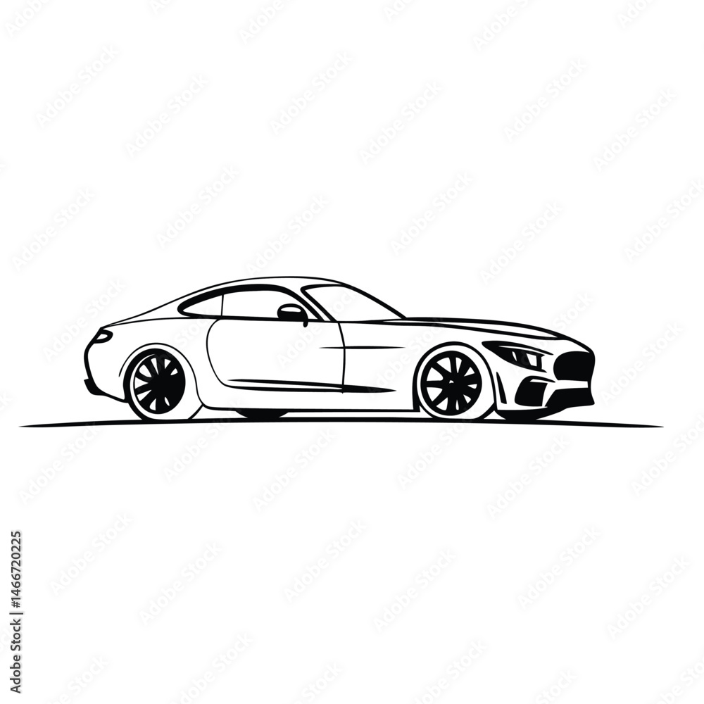 Naklejka premium car vector illustration