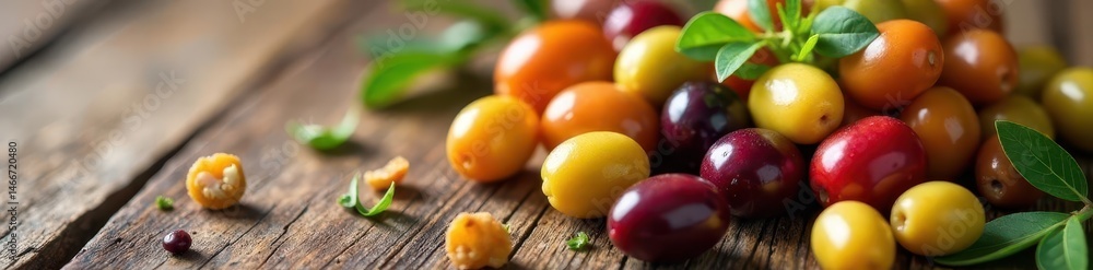 Close-up of assorted olives and antipasti on rustic wood , cuisine, gourmet, olives Close-up of assorted olives and antipasti on rustic wood , cuisine, gourmet, olives