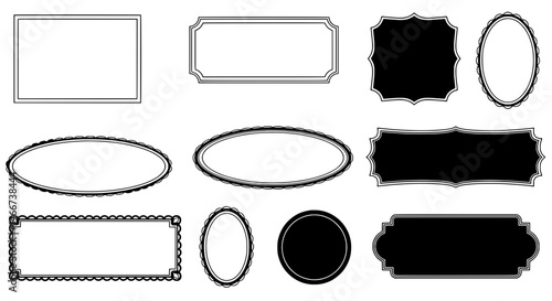 Elegant frame collection: A curated assortment of ornate frames, perfect for adding a touch of sophistication and classic charm. These frames with versatile designs and intricate details.