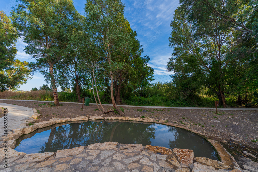 Ein Yagur (Ein Sodot) spring and pond