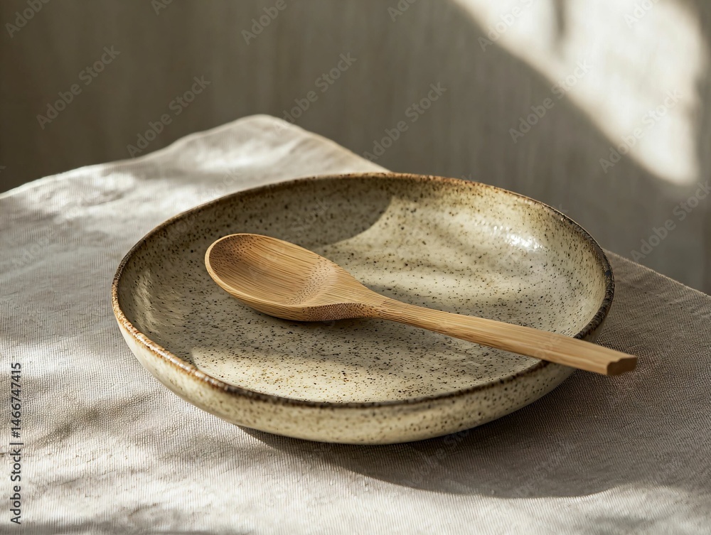 Wooden Spoon & Bowl Wooden Spoon & Bowl
