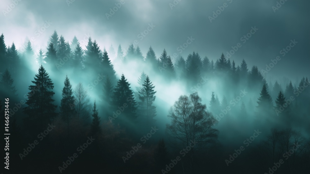 glass forest moody fog light refraction surreal landscape dark ethereal atmosphere mysterious shadows glass forest moody fog light refraction surreal landscape dark ethereal atmosphere mysterious shadows