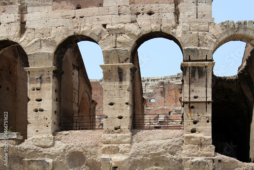 Kolosseum in Rom, Detail
