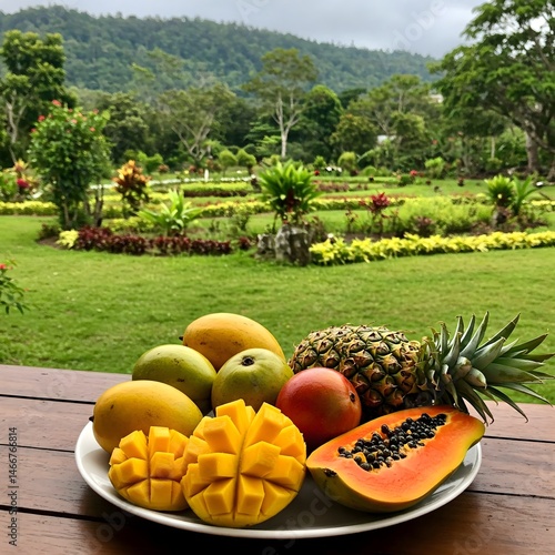 Fresh Tropical fruits