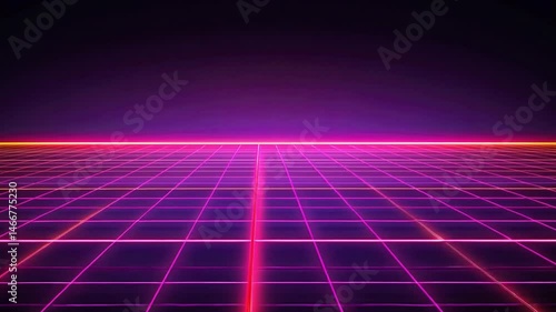 Wallpaper Mural Shiny purple abstract design with light and motion Torontodigital.ca