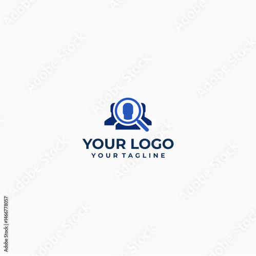 Minimal Corporate Consulting Logo with Initial Letter Design