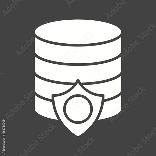 Protection icon vector image. Suitable for mobile apps, web apps and print media.