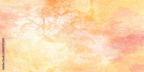 Abstract watercolor paint background by teal color orang and red with liquid fluid texture for background, banner
