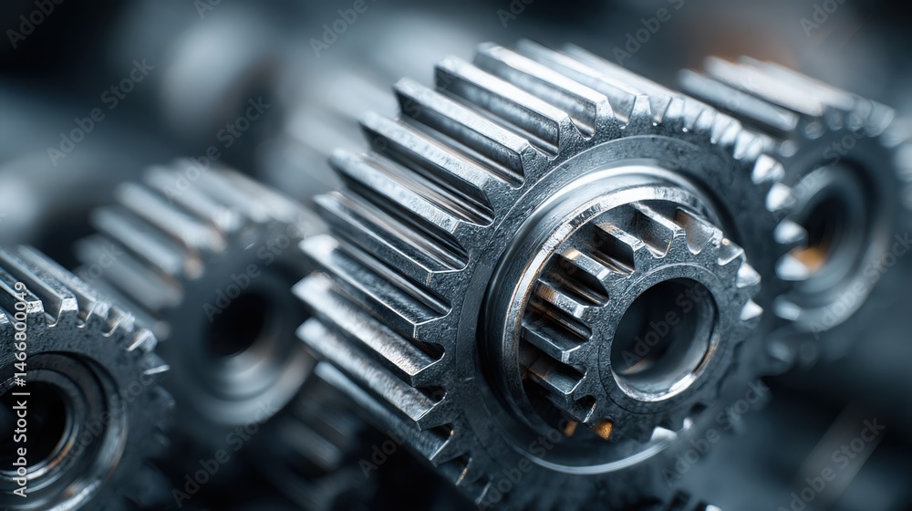 Fototapeta premium Iconic representation of automation symmetry for equalized conversion rates in digital marketing and advertising strategies