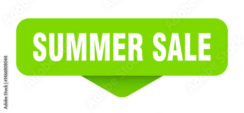 summer sale sticker. summer sale sign on transparent background