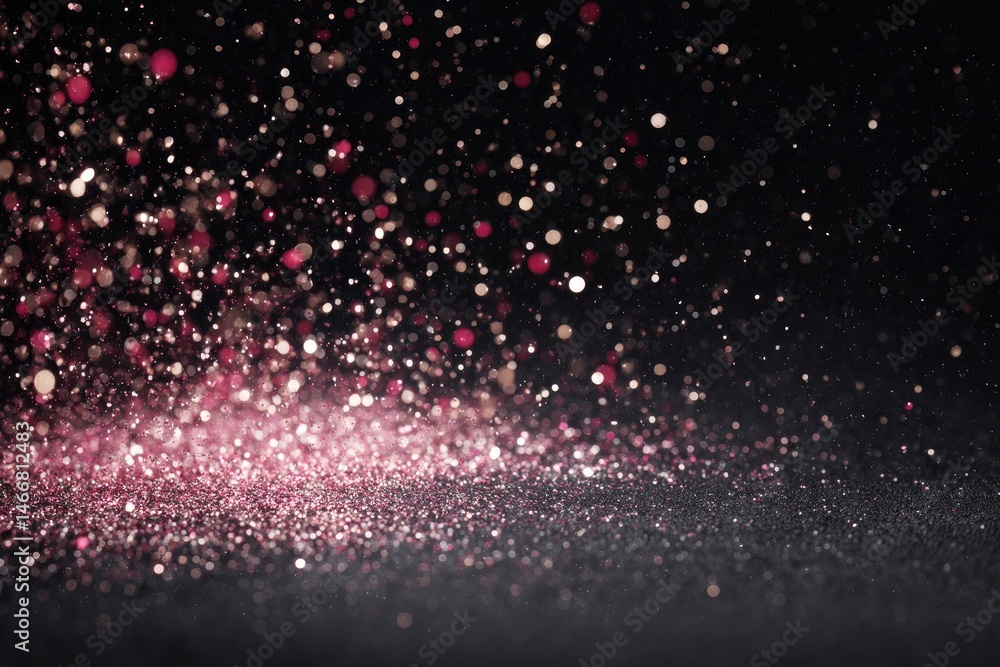 Obraz premium Sparkling glitter bokeh background