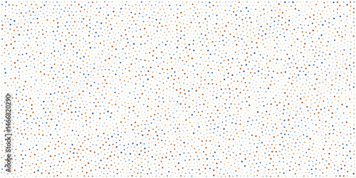 Minimalist spotted texture with vintage colorful dots. Abstract dotted grunge texture vector background