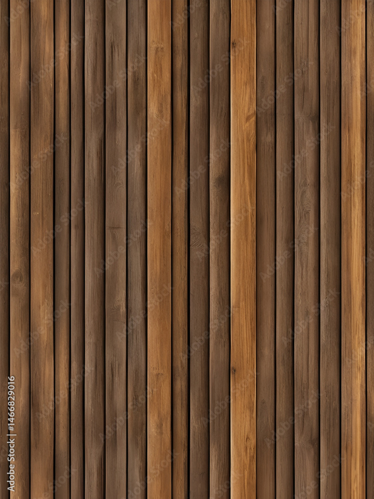 Fototapeta premium Fencing wood isolated on a transparent background