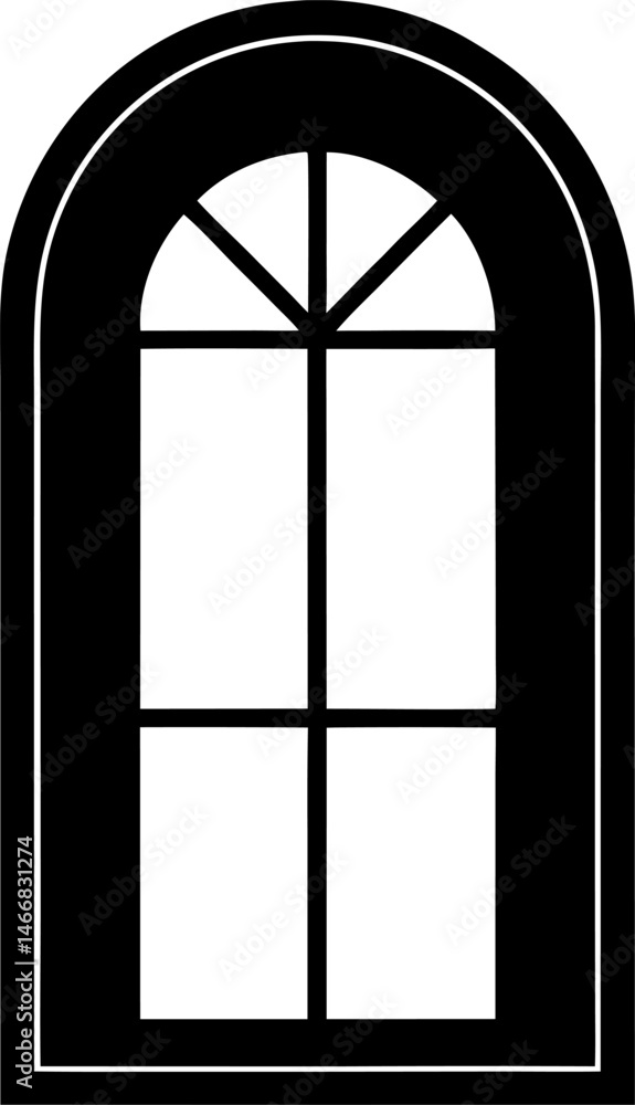 Fototapeta premium window in the dark