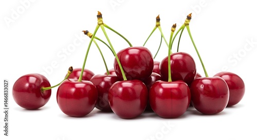 Wallpaper Mural Fresh Cherries Delight: Sweet and Juicy Still Life Torontodigital.ca