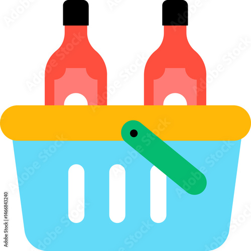 set of bottles