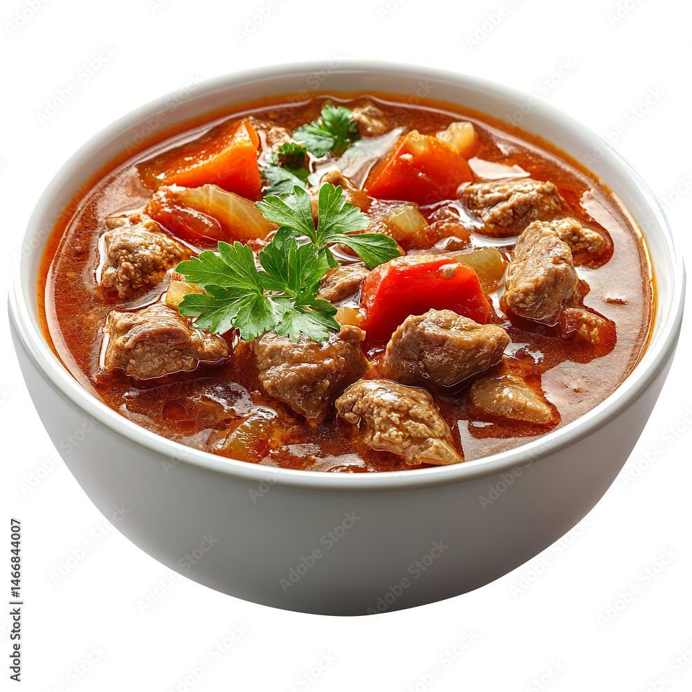 Chorba food isolated on a white background Chorba food isolated on a white background