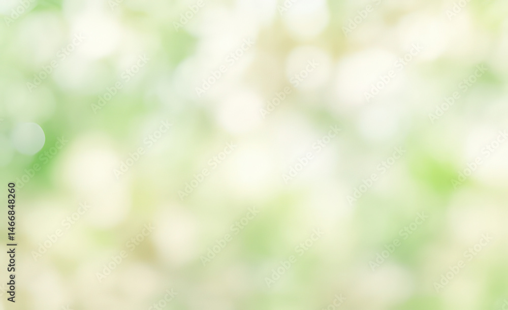 Abstract blurred background with green and white bokeh lights soft focus. Abstract blurred background with green and white bokeh lights soft focus.