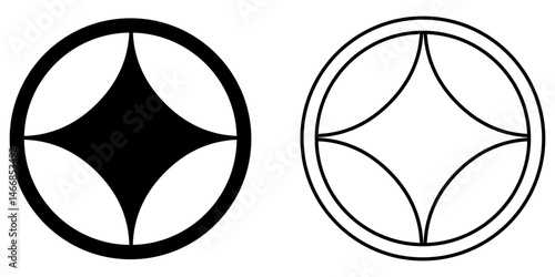Circle AI Icon type