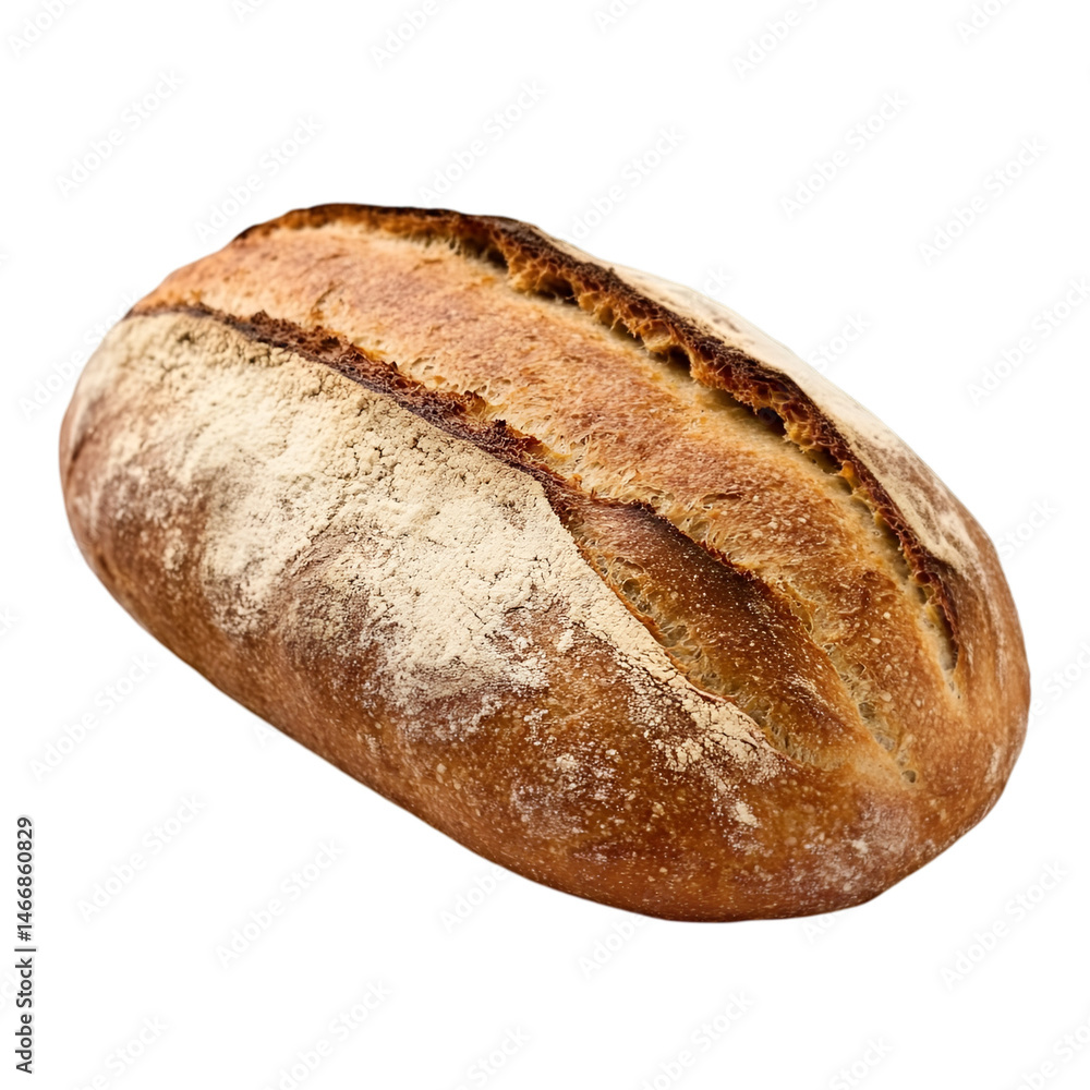 Hearty bread with a rustic brown crust Hearty bread with a rustic brown crust