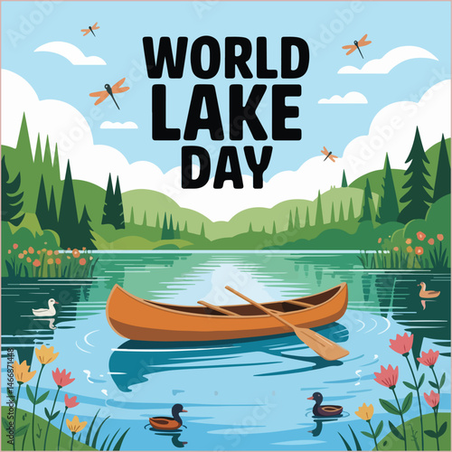 Celebrate lakes’ beauty, protect ecosystems, raise awareness, inspire conservation, cherish freshwater resources.

