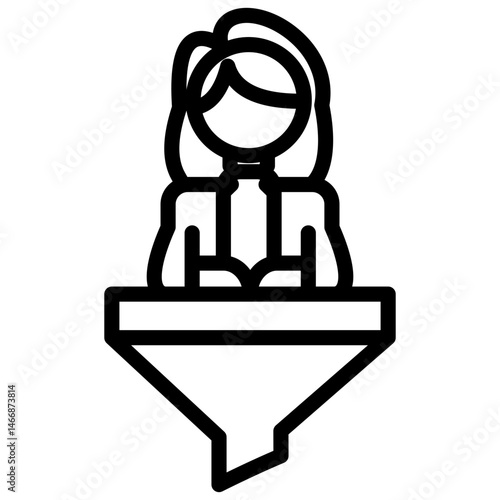 declare line icon