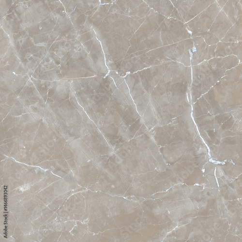 Warm Taupe Marble with Frosted White Veining