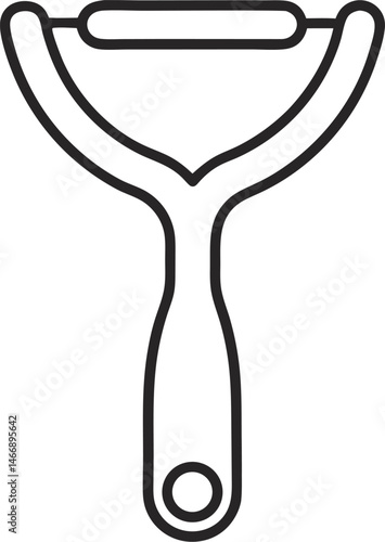Julienne peeler. Y-peeler