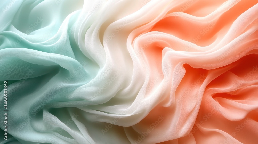 Soft, flowing, ombre fabric Soft, flowing, ombre fabric