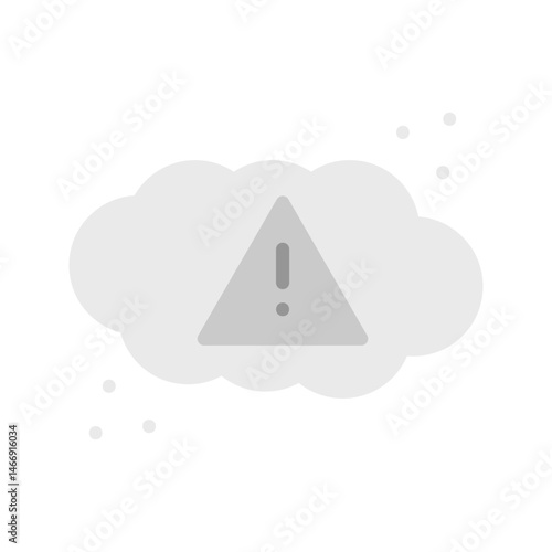 Air Pollution icon vector image. Suitable for mobile apps, web apps and print media.