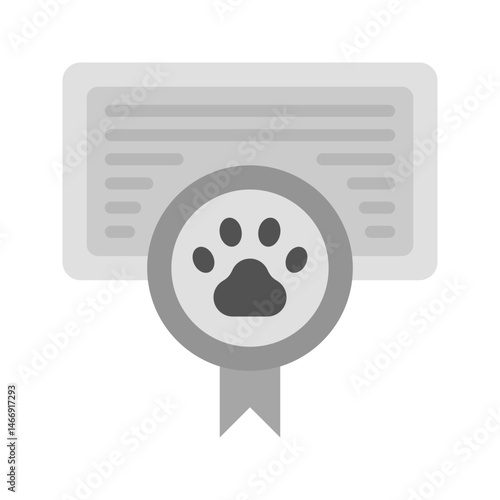 Certificate icon vector image. Suitable for mobile apps, web apps and print media.